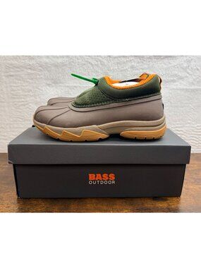 New Bass Outdoor Field Duck Low Slip-On Shoes Size 10 Waterproof
